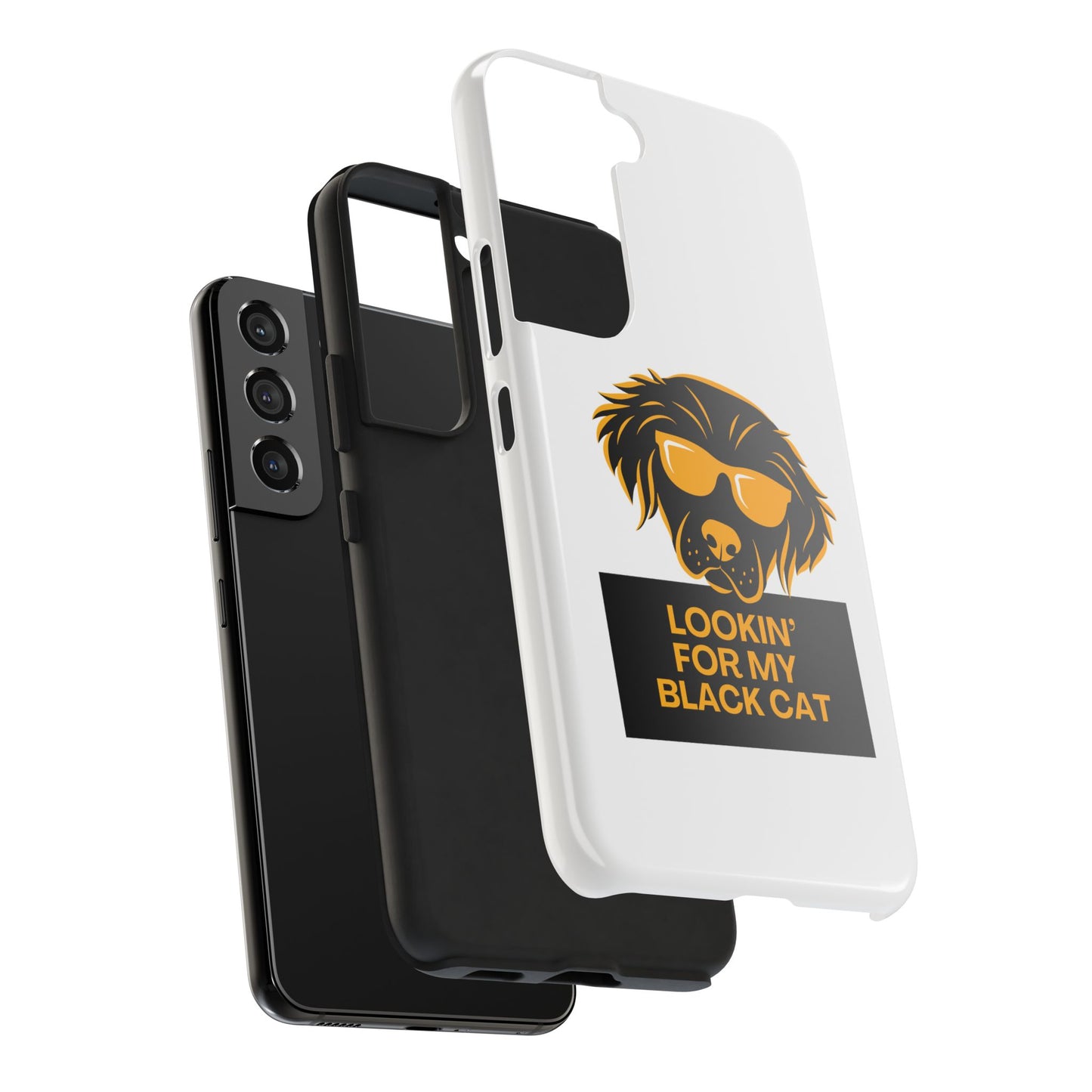 Lookin' For My Black Cat // Phone Case