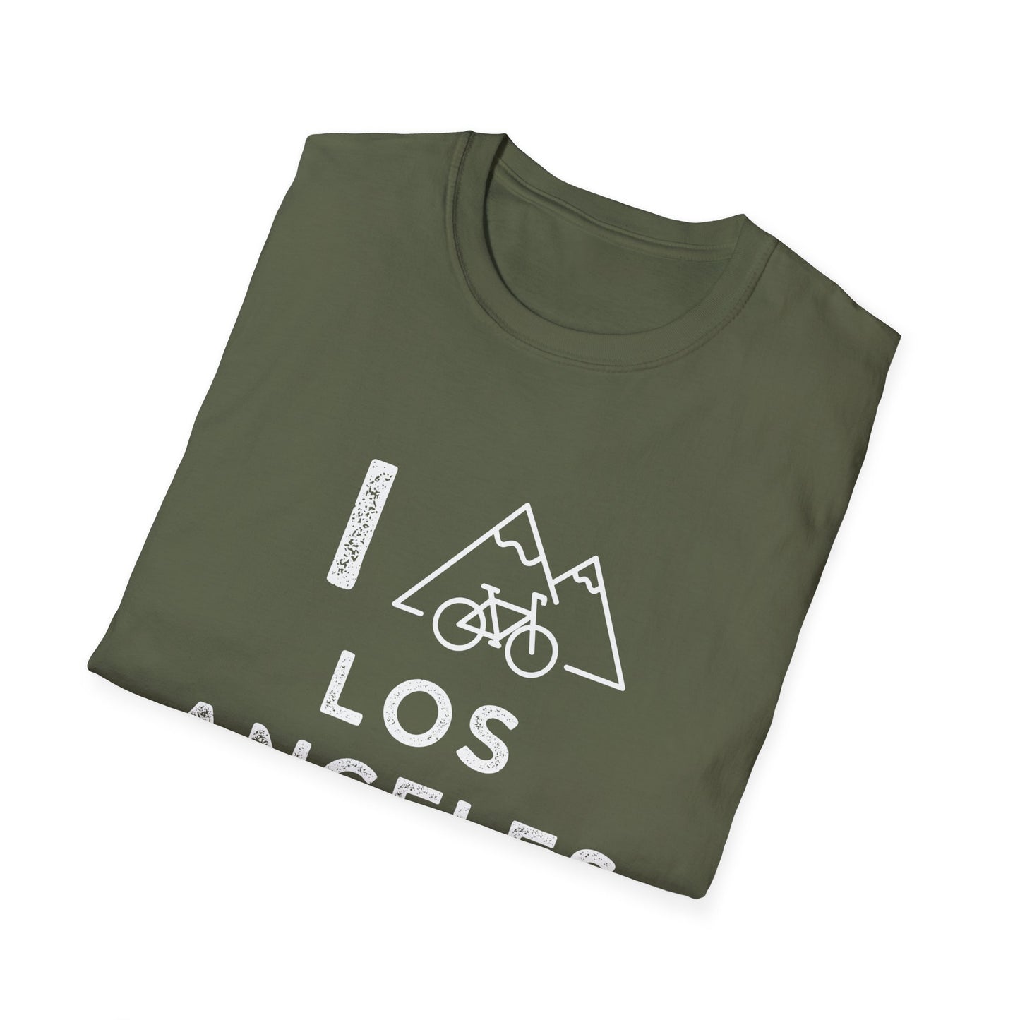 I (Mountain) Bike Los Angeles // Unisex Softstyle T-Shirt