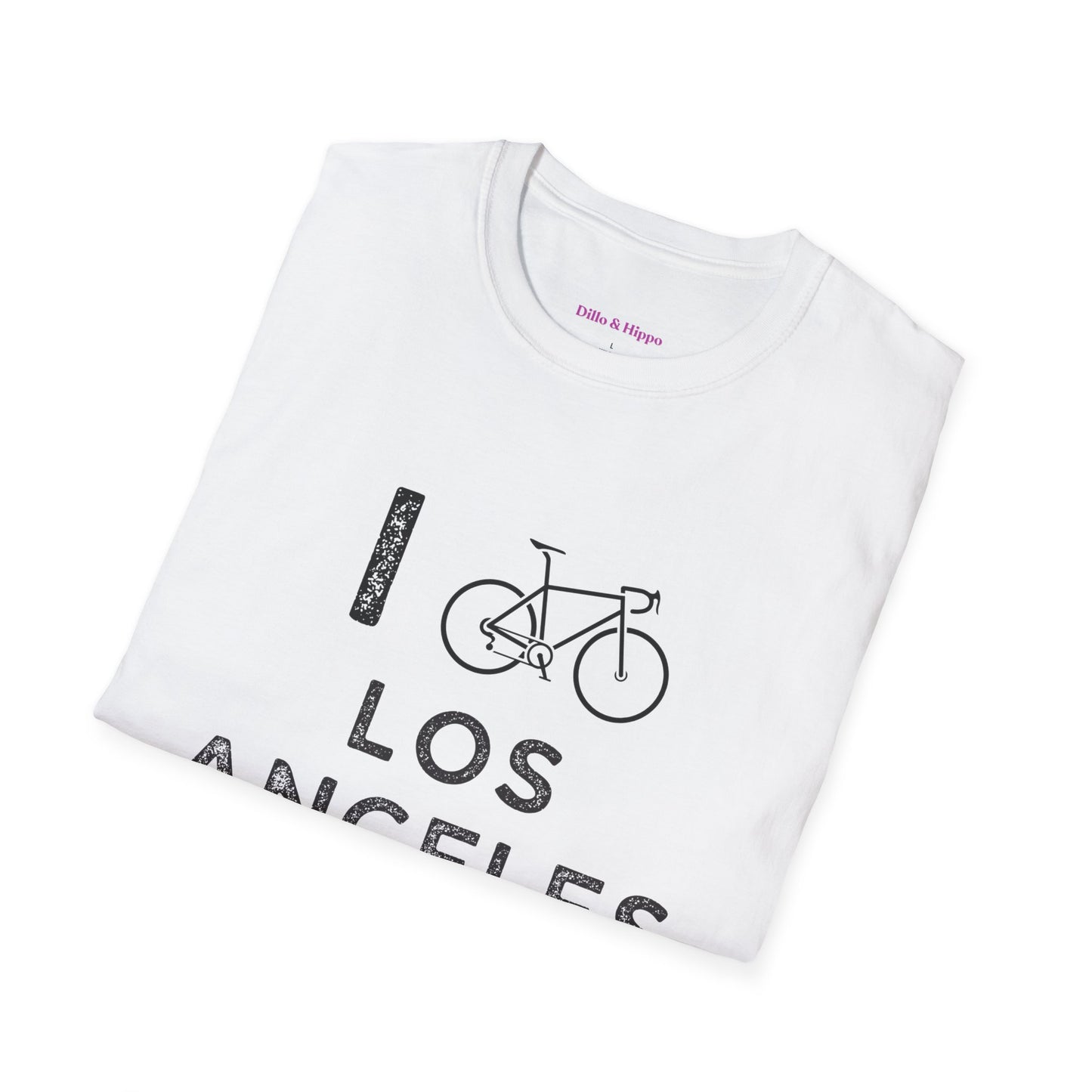 I (Road) Bike Los Angeles // Unisex Softstyle T-Shirt
