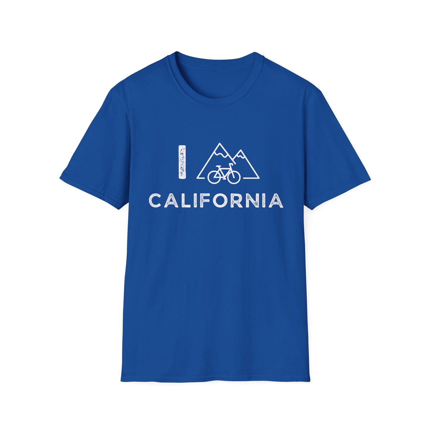I (Mountain) Bike California // Unisex Softstyle T-Shirt