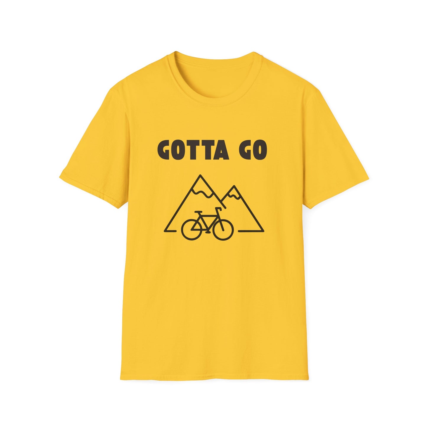 Gotta Go (Mountain) Biking // Unisex Softstyle T-Shirt