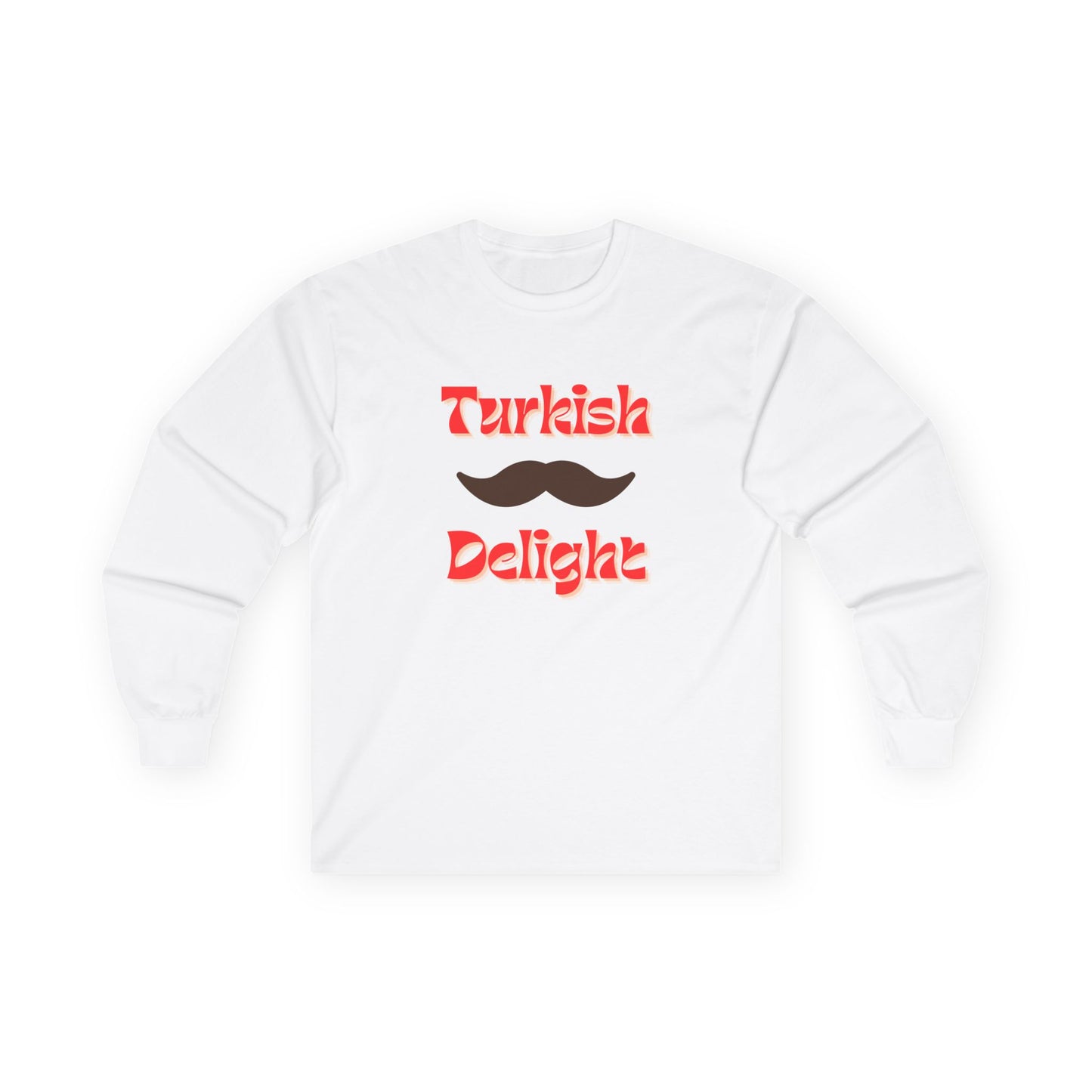 Turkish Delight // Long Sleeve Tee - Fun Unisex Shirt for Food Lovers