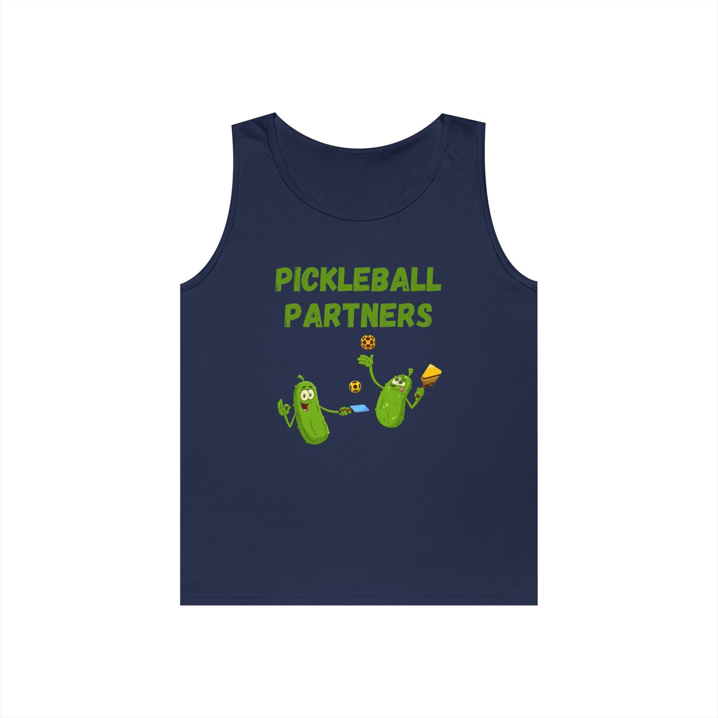 Pickleball Partners 1 // Unisex Heavy Cotton Tank Top