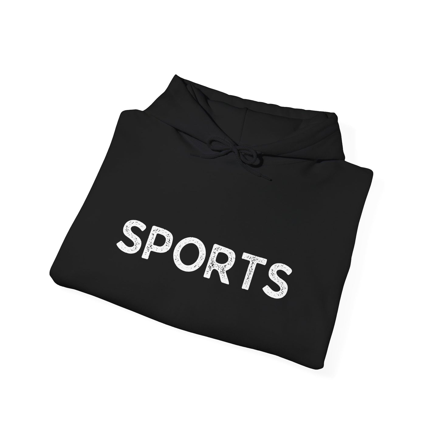 Sports // Unisex Heavy Blend™ Hooded Sweatshirt - White Text