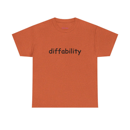Diffability // Short Sleeve Tee