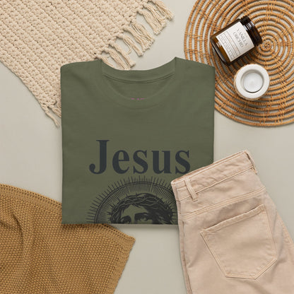 Religious Humor Unisex Heavy Cotton Tee - "Jesus Didn't Look Like This"