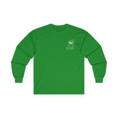 polyPLANTorous // Unisex Long Sleeve Tee - Botanical Design for Plant Lovers