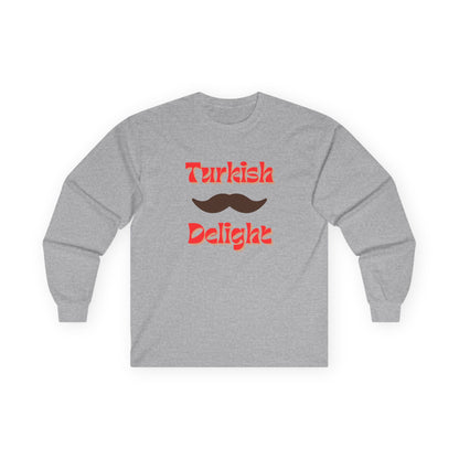 Turkish Delight // Long Sleeve Tee - Fun Unisex Shirt for Food Lovers
