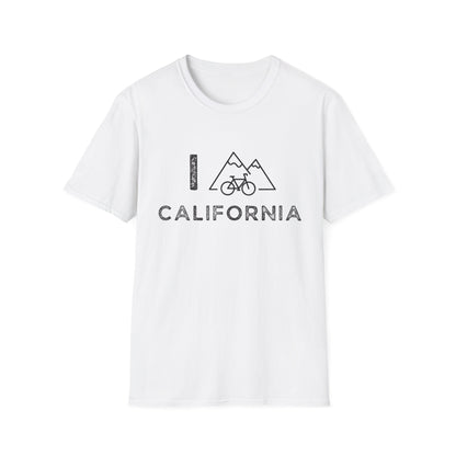 I (Mountain) Bike California // Unisex Softstyle T-Shirt