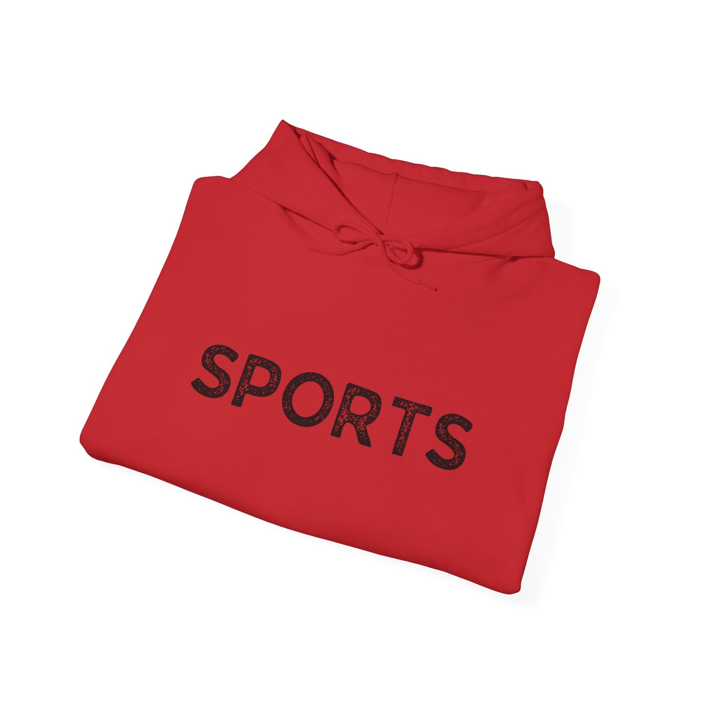 Sports // Unisex Heavy Blend™ Hooded Sweatshirt - Black Text