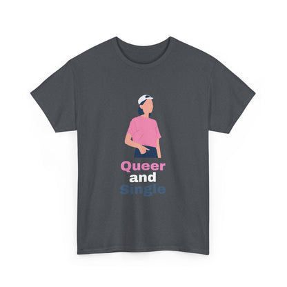Queer and Single // Short Sleeve Tee
