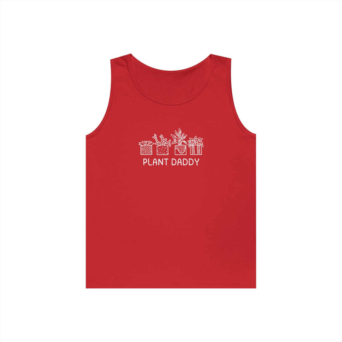 Plant Daddy // Unisex Heavy Cotton Tank Top - Perfect Gift for Plant Lovers