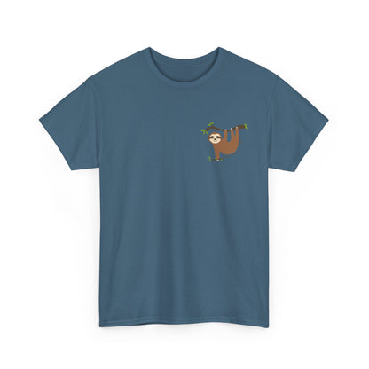 Keep Hangin' On - Sloth // Unisex Heavy Cotton Tee - Motivational