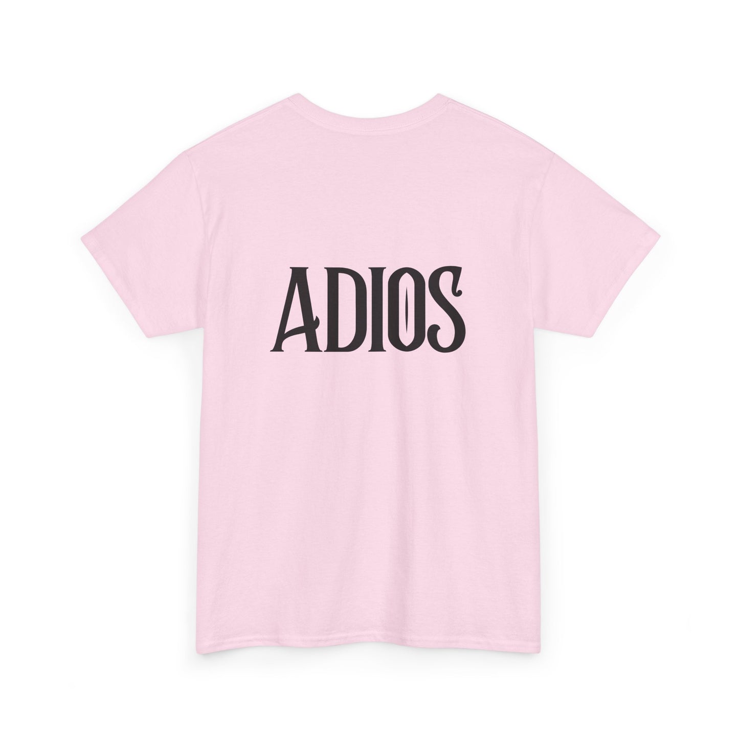 Howdy & Adios  // Unisex Heavy Cotton Tee - Casual Statement Shirt