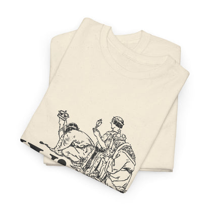 Wise Guys Unisex Heavy Cotton Tee - Stylish Graphic Tee for Casual Wear