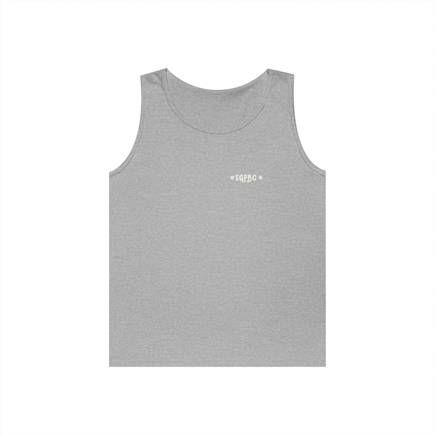 SGPBC // White // Unisex Heavy Tank Top