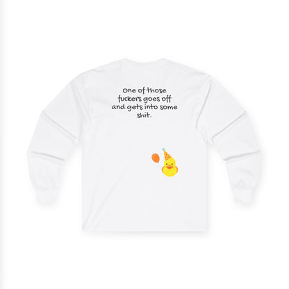 Ducks in a Row // Unisex Ultra Cotton Long Sleeve Tee