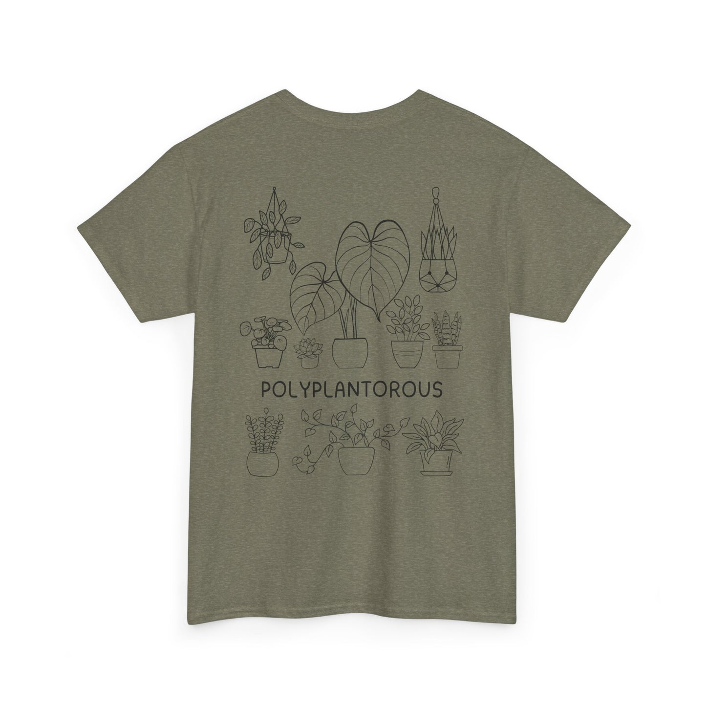 polyPLANTorous // Unisex Heavy Cotton Tee - Perfect for Everyday Comfort