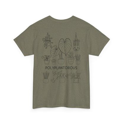 polyPLANTorous // Unisex Heavy Cotton Tee - Perfect for Everyday Comfort