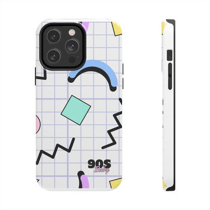 90s Baby Zig Zag and Shapes // iPhone Case