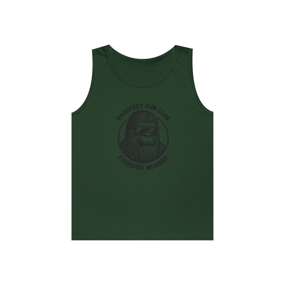 Barefoot Run Club Founding Member //  Unisex Heavy Cotton Tank Top