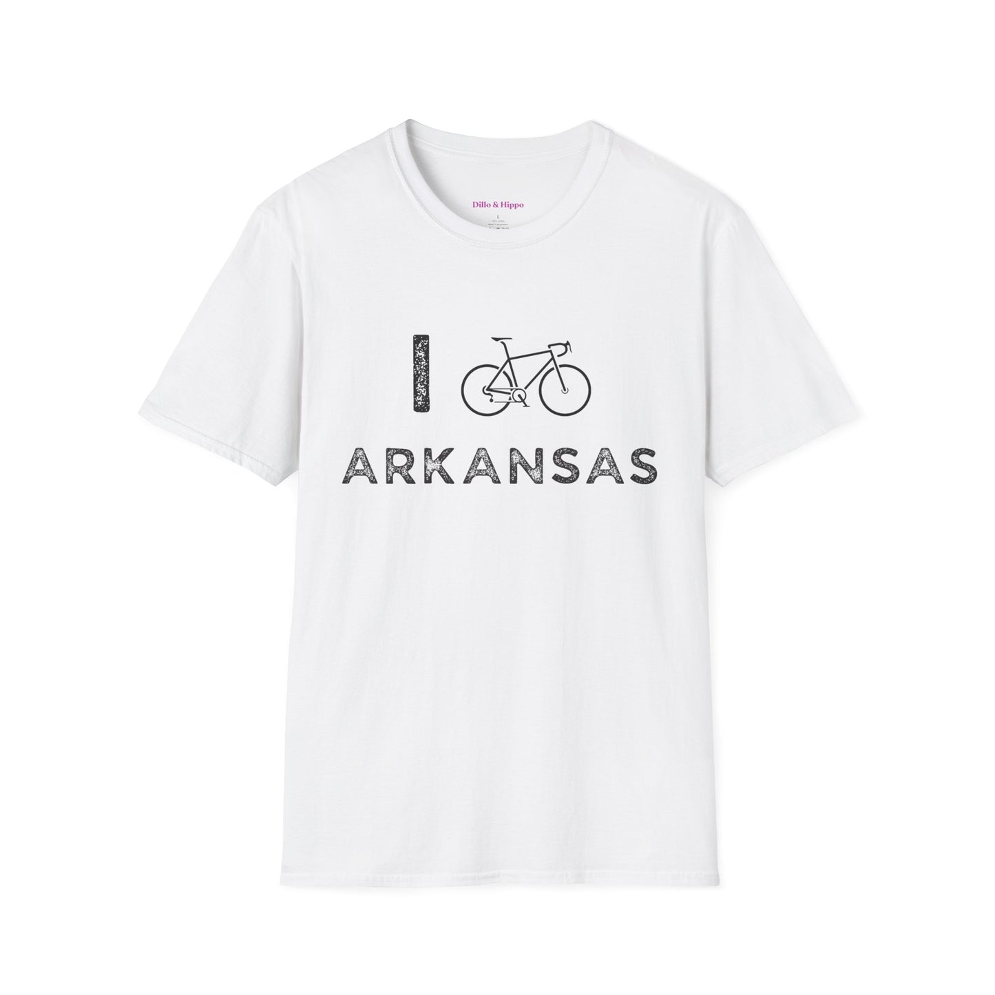 I (Road) Bike Arkansas // Unisex Softstyle T-Shirt