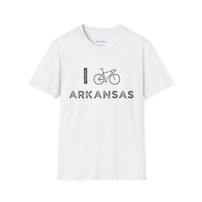 I (Road) Bike Arkansas // Unisex Softstyle T-Shirt