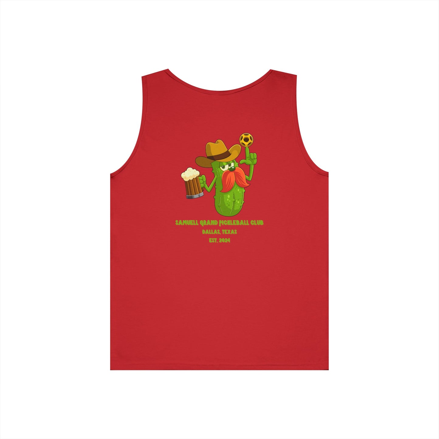 SGPBC // Green // Unisex Heavy Tank Top