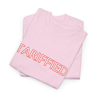 Tarrified // Unisex Heavy Cotton Tee - Scary Economy Statement Shirt