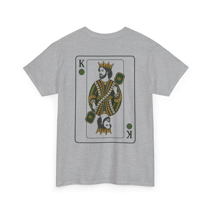 Pickleball - King of the Court Card Tee — Vintage Playing Card Graphic T-Shirt