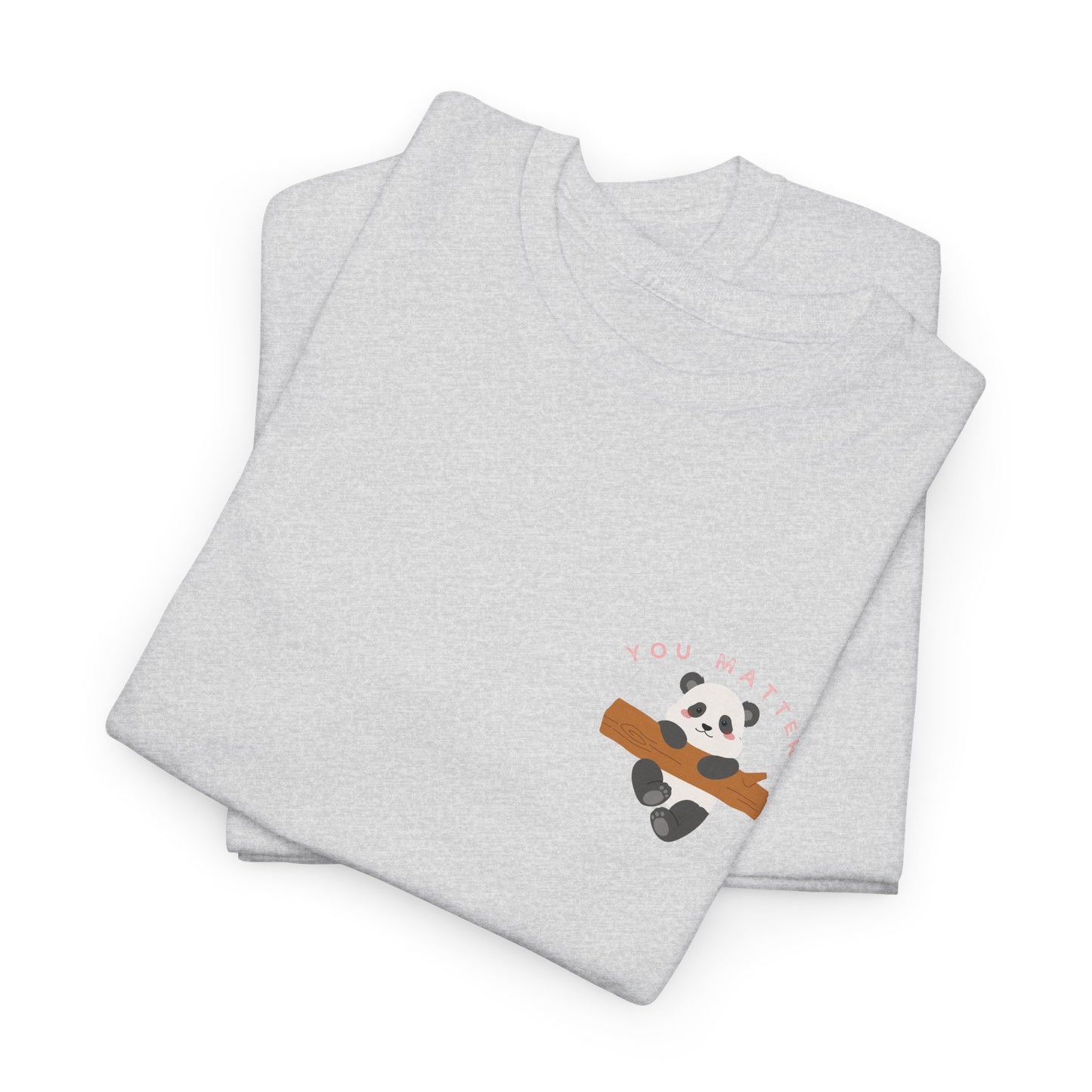 Keep Hangin' On - Panda // Unisex Heavy Cotton Tee -Vibes Graphic Shirt