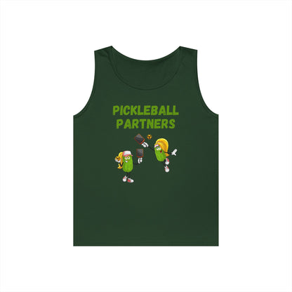 Pickleball Partners 3 // Unisex Heavy Cotton Tank Top