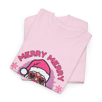 Merry Merry Girly Pops Christmas Tee