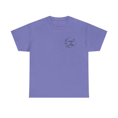 Nature is Magic - Pocket Placement // Unisex Heavy Cotton Tee - Nature-Themed Casual Wear