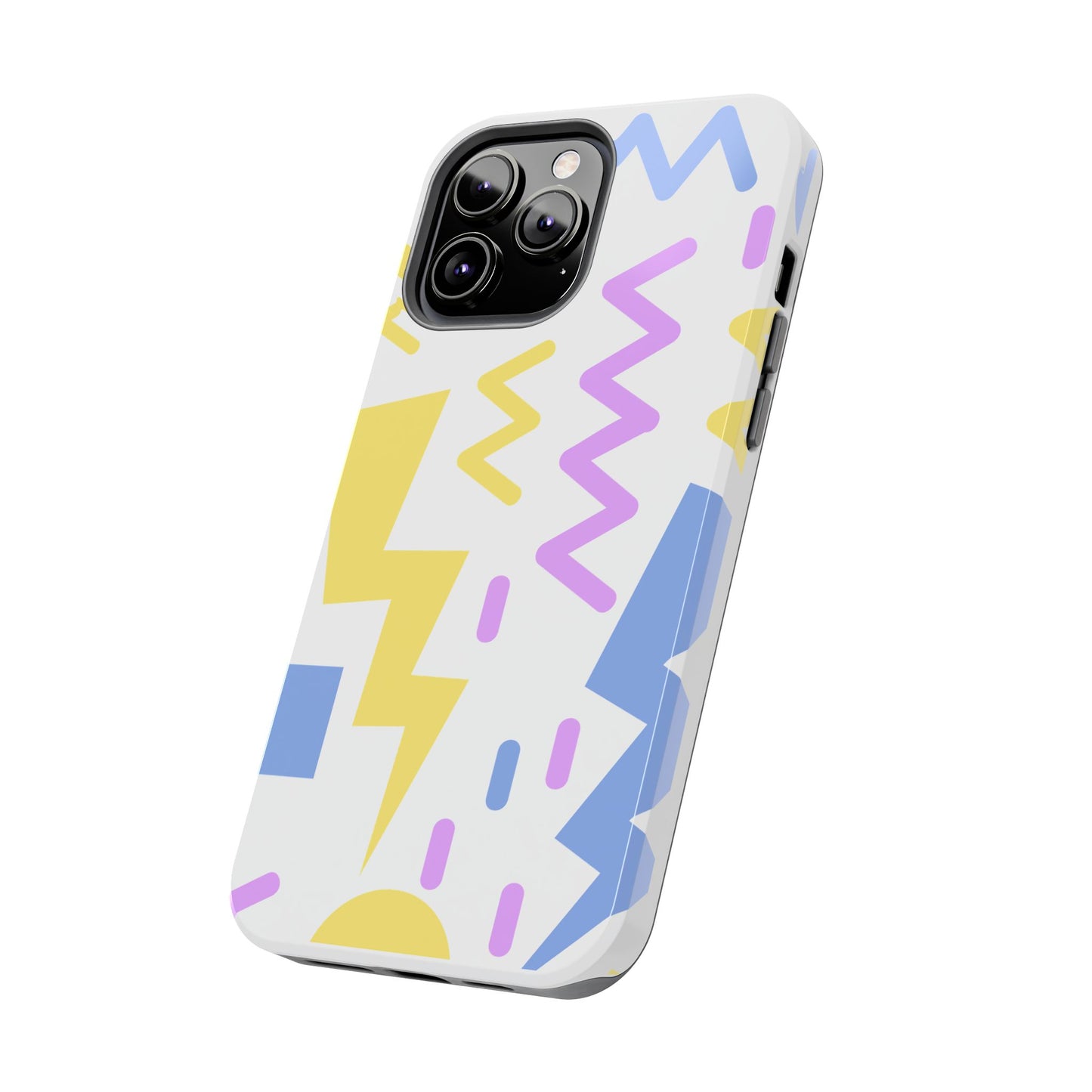 Zig Zag and Shapes // iPhone Case