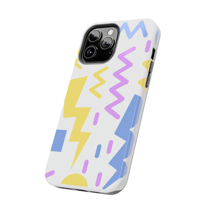 Zig Zag and Shapes // iPhone Case