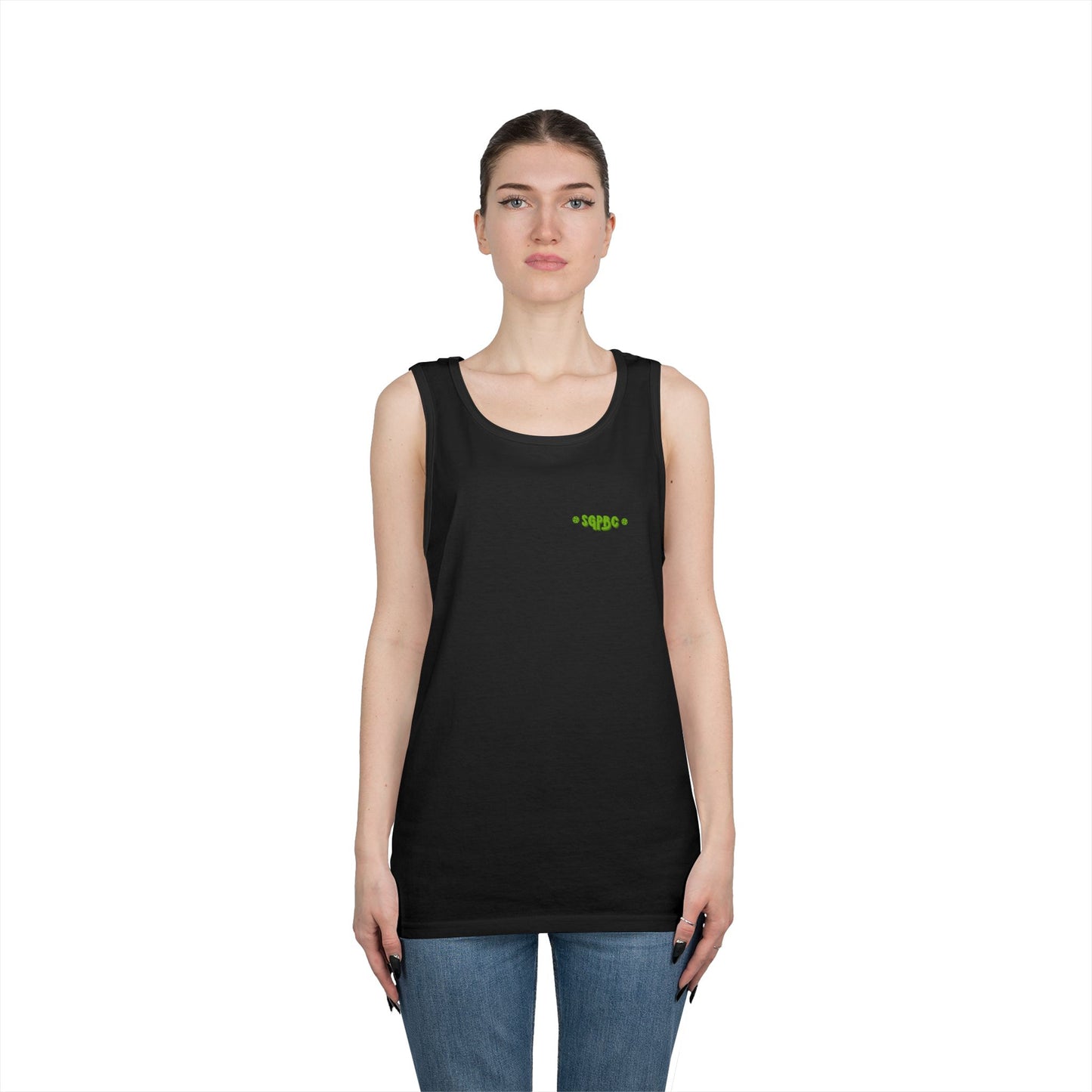 SGPBC // Green // Unisex Heavy Tank Top
