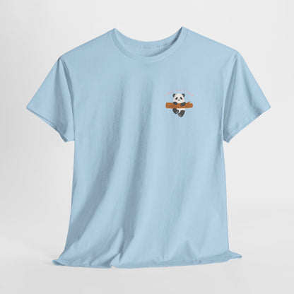 Keep Hangin' On - Panda // Unisex Heavy Cotton Tee -Vibes Graphic Shirt