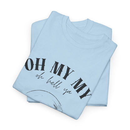 Oh My My Vintage Vinyl Graphic // Unisex Heavy Cotton Tee - Perfect for Music Lovers