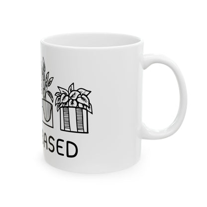 Plant Based // Ceramic Mug, (11oz, 15oz)