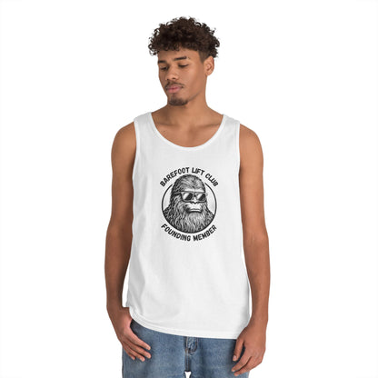 Barefoot Lift Club Founding Member //  Unisex Heavy Cotton Tank Top