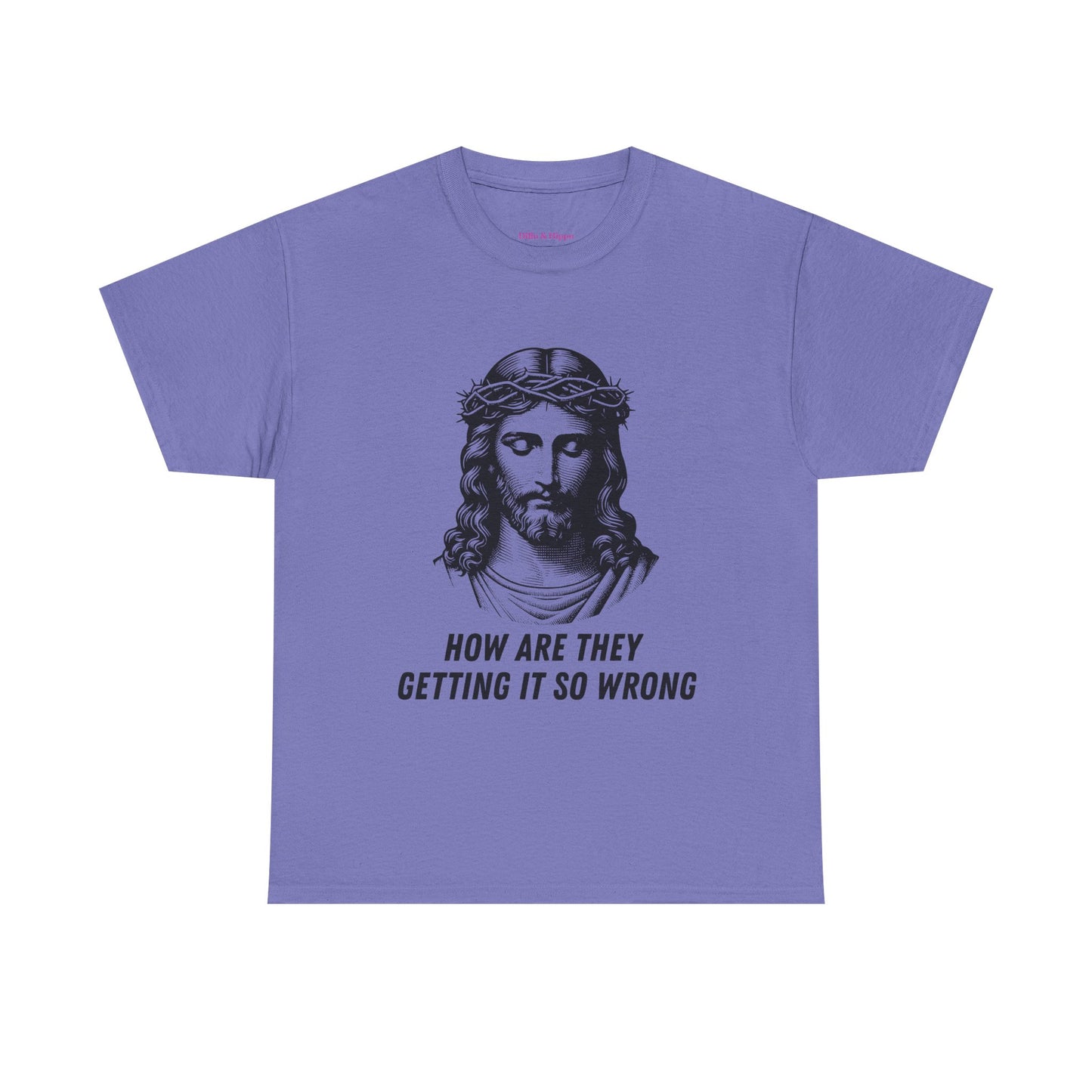 Christ-Inspired Unisex Heavy Cotton Tee - How Are They Getting It So Wrong?