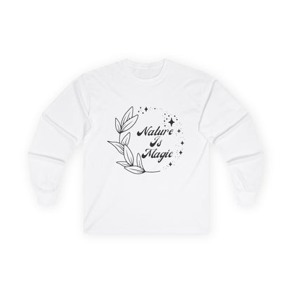 Nature is Magic // Unisex Ultra Cotton Long Sleeve Tee - Embrace Nature's Beauty