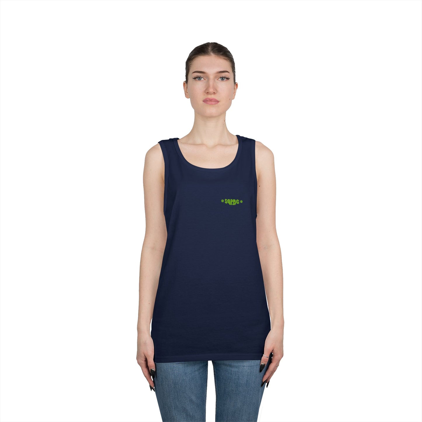 SGPBC // Green // Unisex Heavy Tank Top