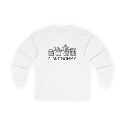 Plant Mommy // Unisex Ultra Cotton Long Sleeve Tee - Perfect Gift for Plant Lovers