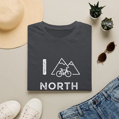 I (Mountain) Bike North Carolina // Unisex Softstyle T-Shirt