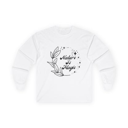 Nature is Magic // Unisex Ultra Cotton Long Sleeve Tee - Embrace Nature's Beauty