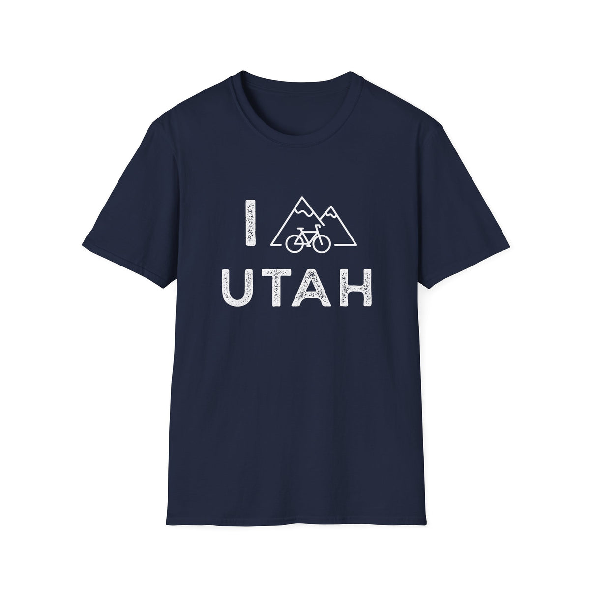 I (Mountain) Bike Utah // Unisex Softstyle T-Shirt