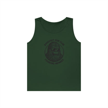 Barefoot Run Club Founding Member //  Unisex Heavy Cotton Tank Top
