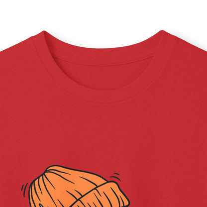 'Ready for Mayhem' Skull Coffee Tee — Casual Graphic Long Sleeve T-Shirt